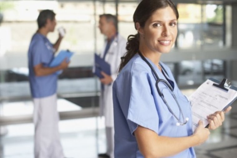 Between 2010 and 2020, the job growth for registered nurses is expected to be strong.